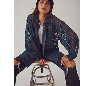 Free People Ruby Lace Jacket